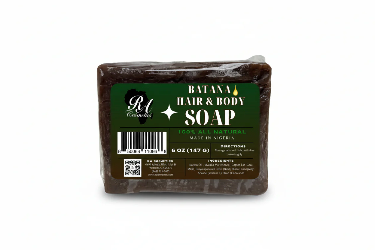 100% Batana Hair & Body Natural Soap Bar