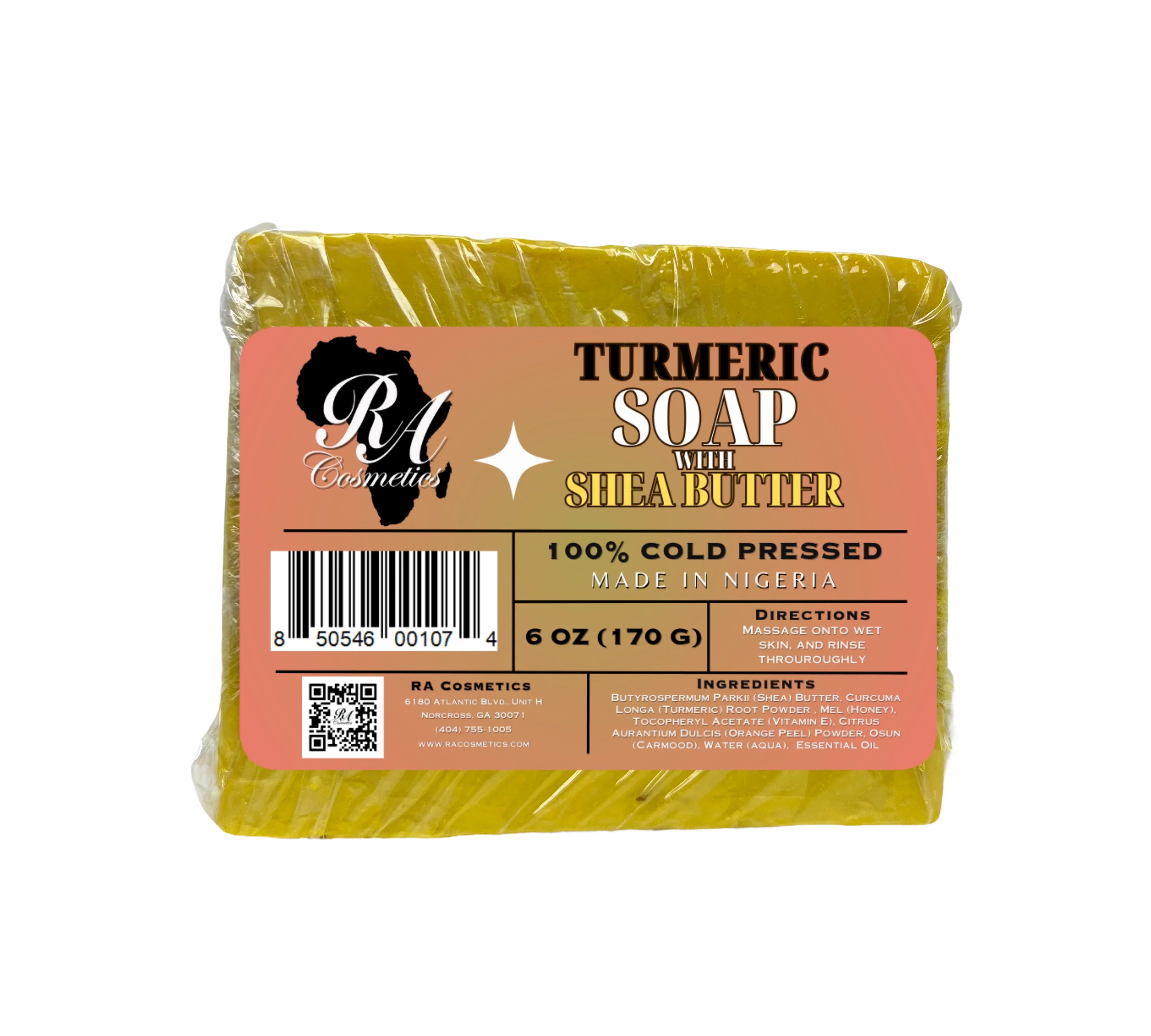 100% Turmeric & Shea Butter Healing Soap Bar - Image 10