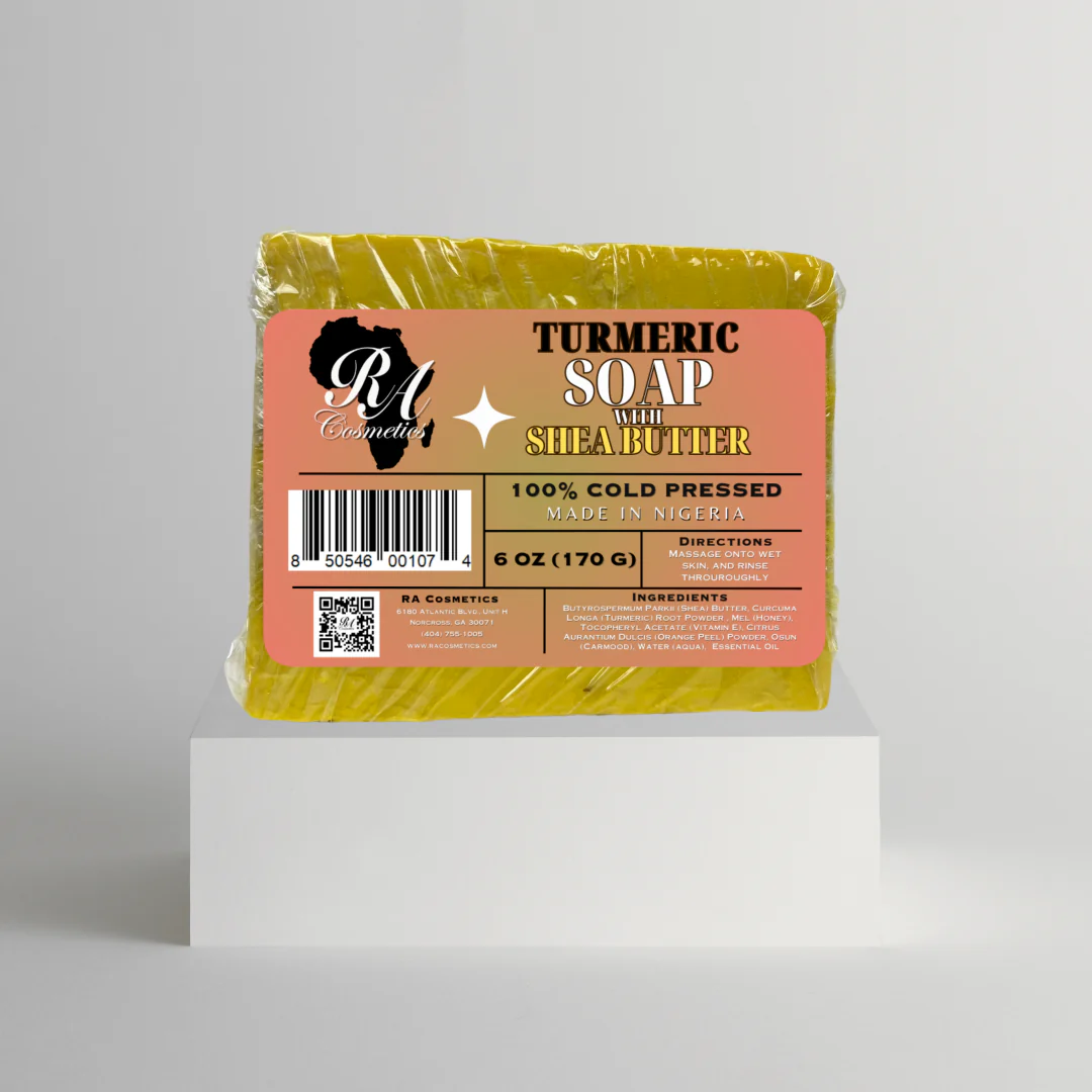 100% Turmeric & Shea Butter Healing Soap Bar - Image 9
