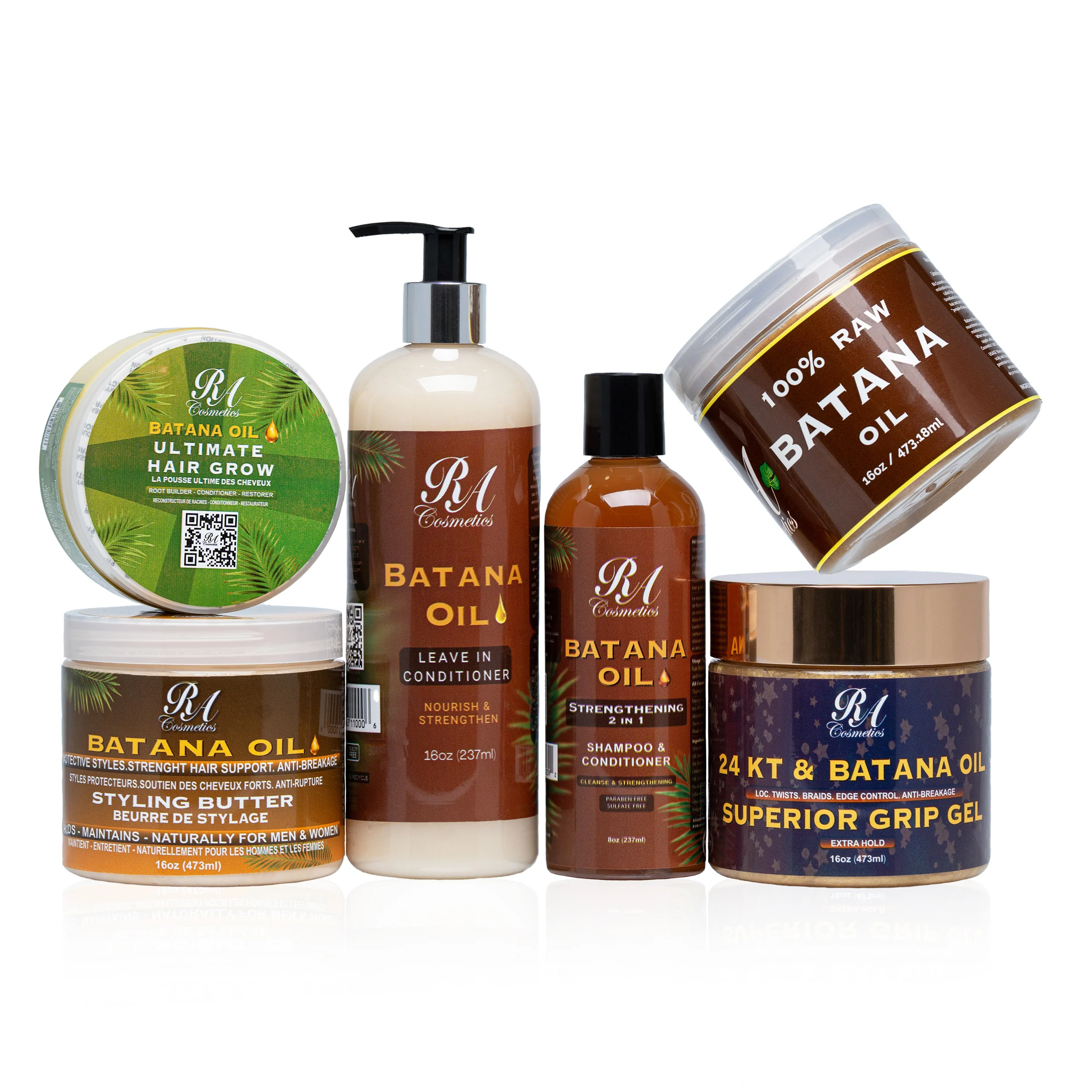Batana Oil 24KT Gold Superior Grip Gel - Locs, Twist, Braids, Edge Control, Anti-Breakage - Image 6