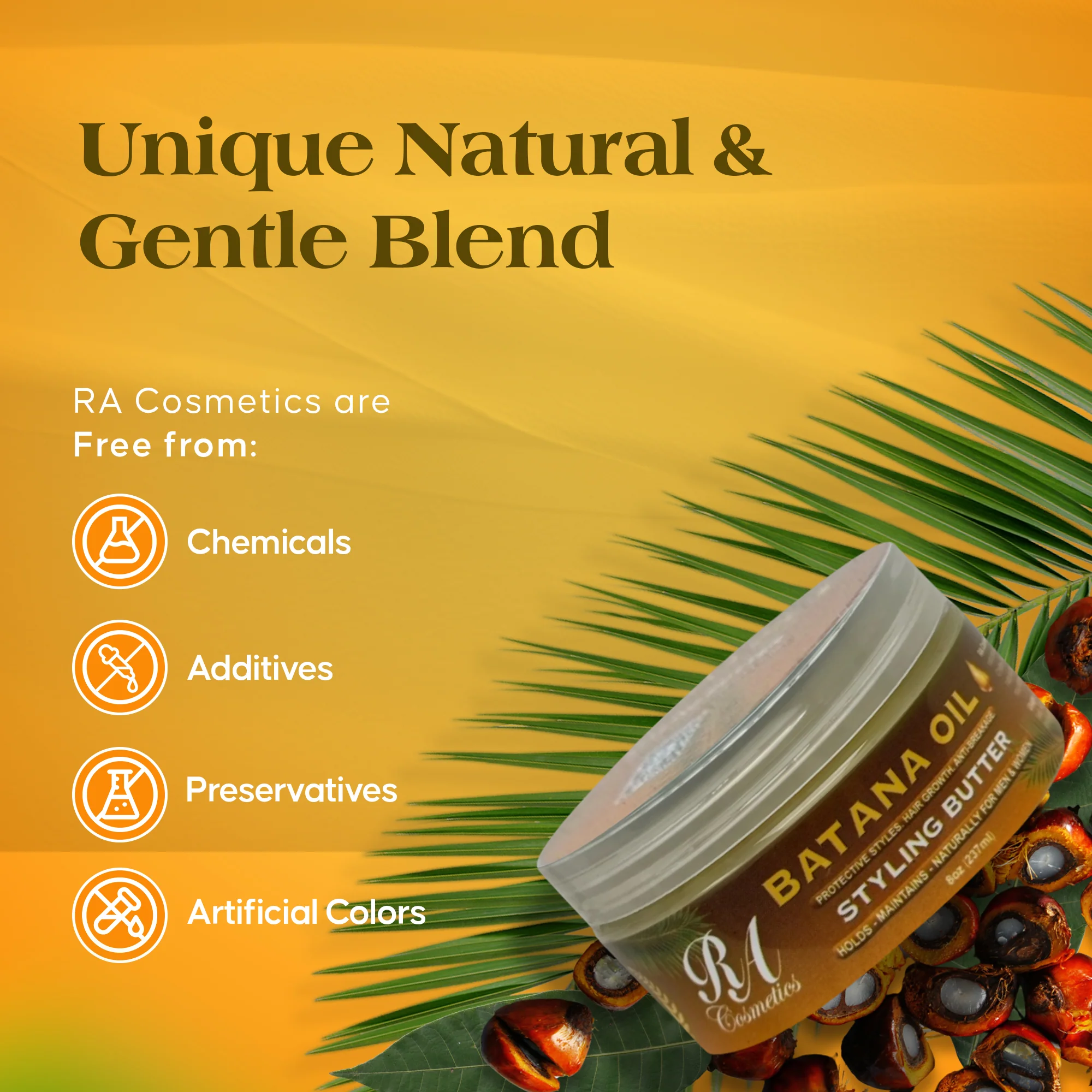 Batana Oil Styling Butter - Protective Styles, Hair Growth, Anti-Breakage - Image 5