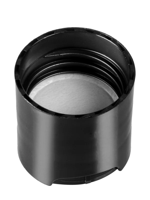 Clear 8 & 16 oz Bottle w/ Black Closure - Image 3