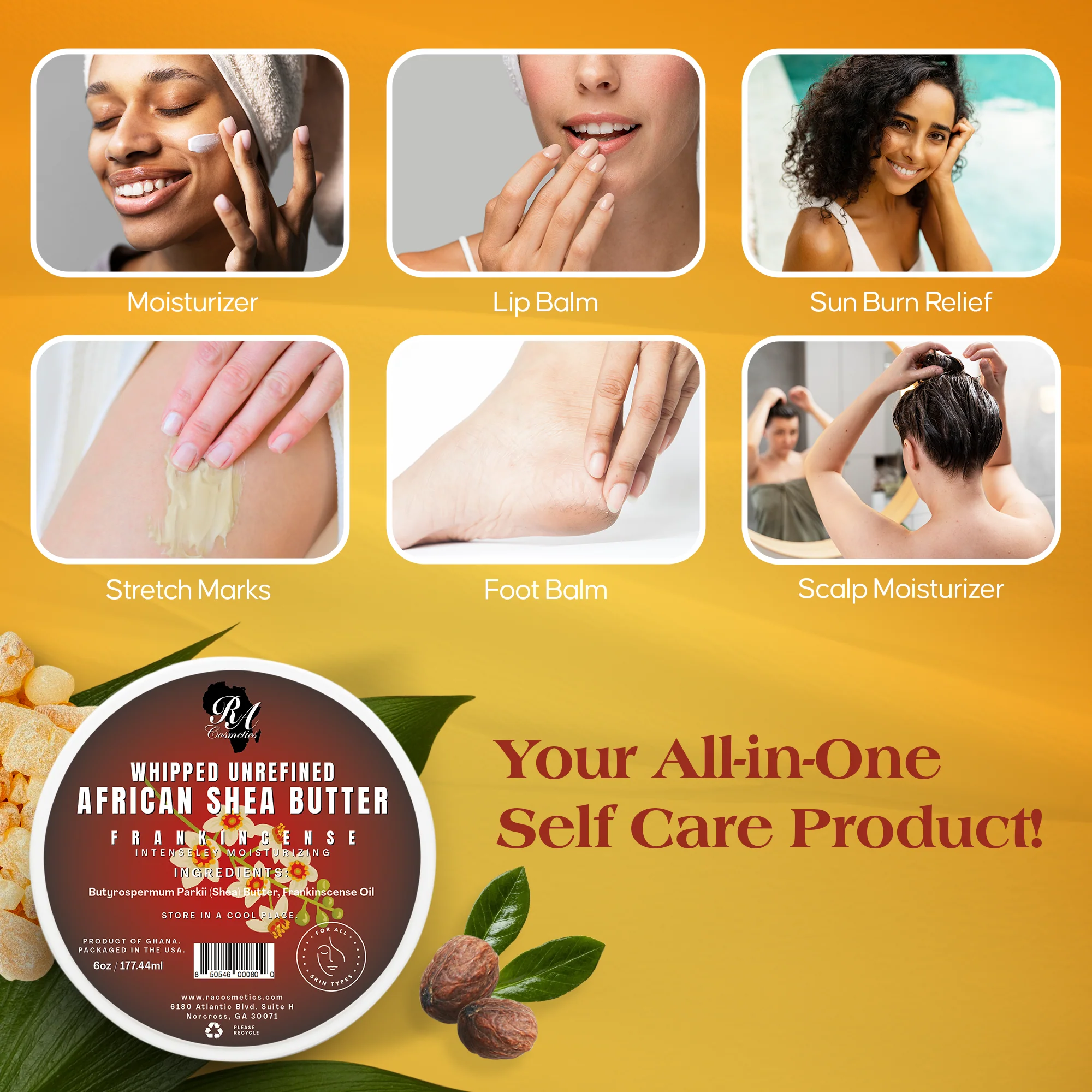 Whipped African Shea Butter w/ Frankincense - Image 10