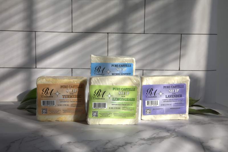 Pure Castille Soap Bar w/ Turmeric - Image 5