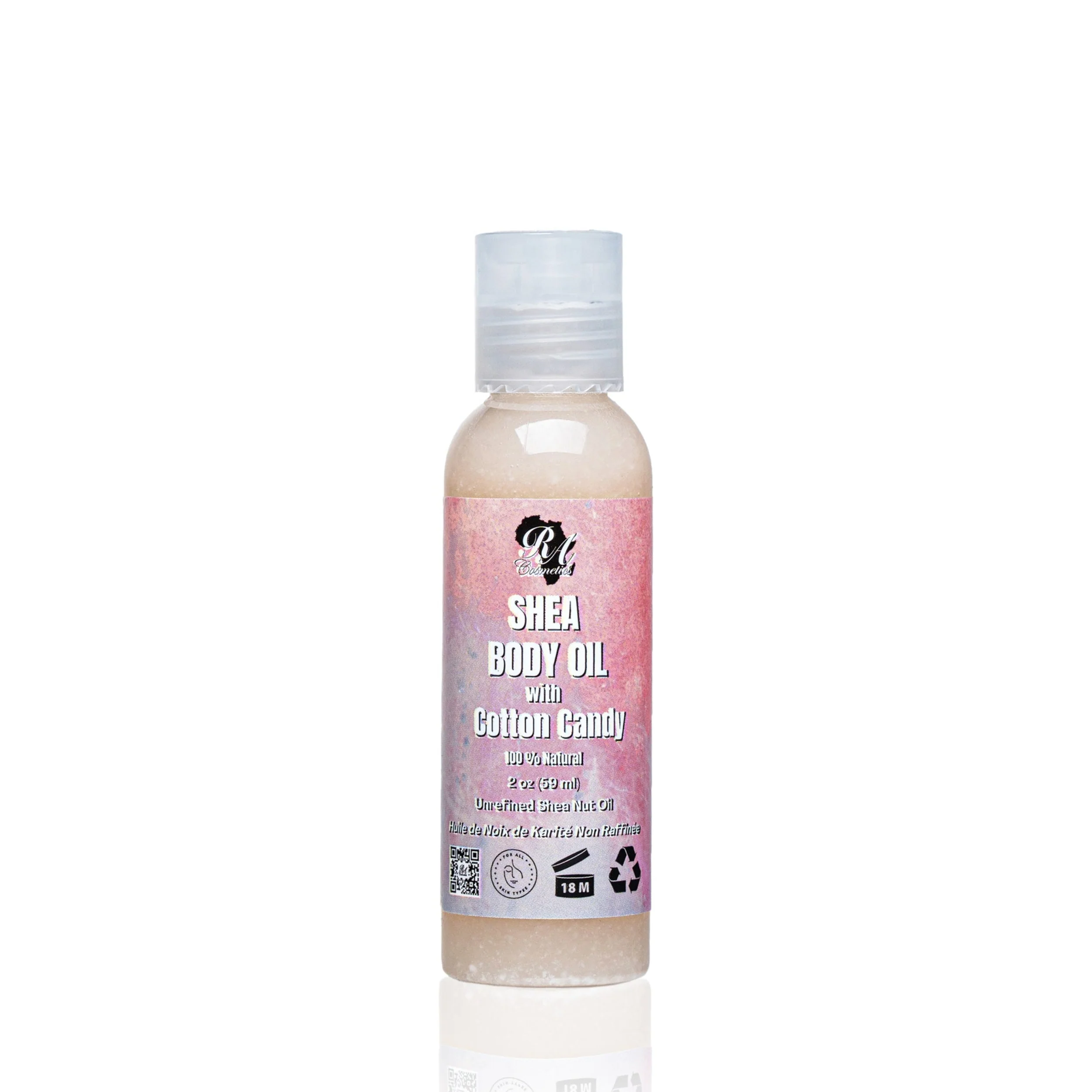 Shea Body Oil - Cotton Candy