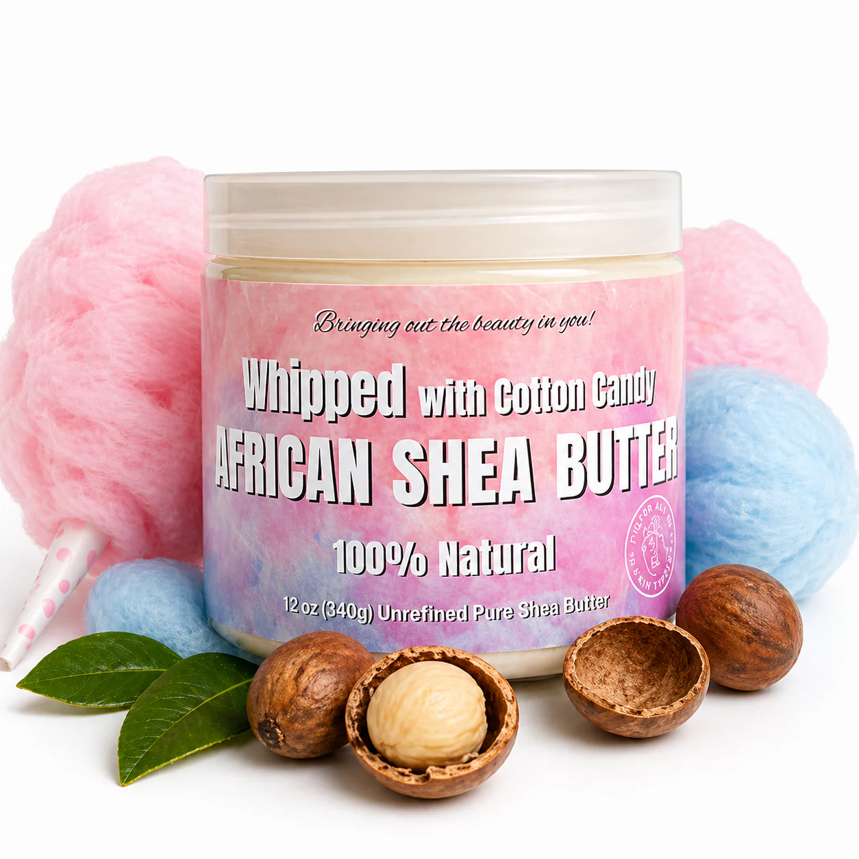 Whipped African Shea Butter w/ Cotton Candy