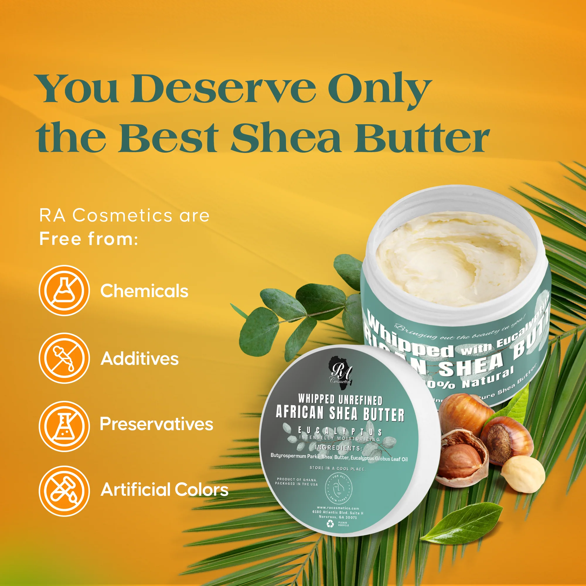 Whipped African Shea Butter w/ Eucalyptus - Image 9