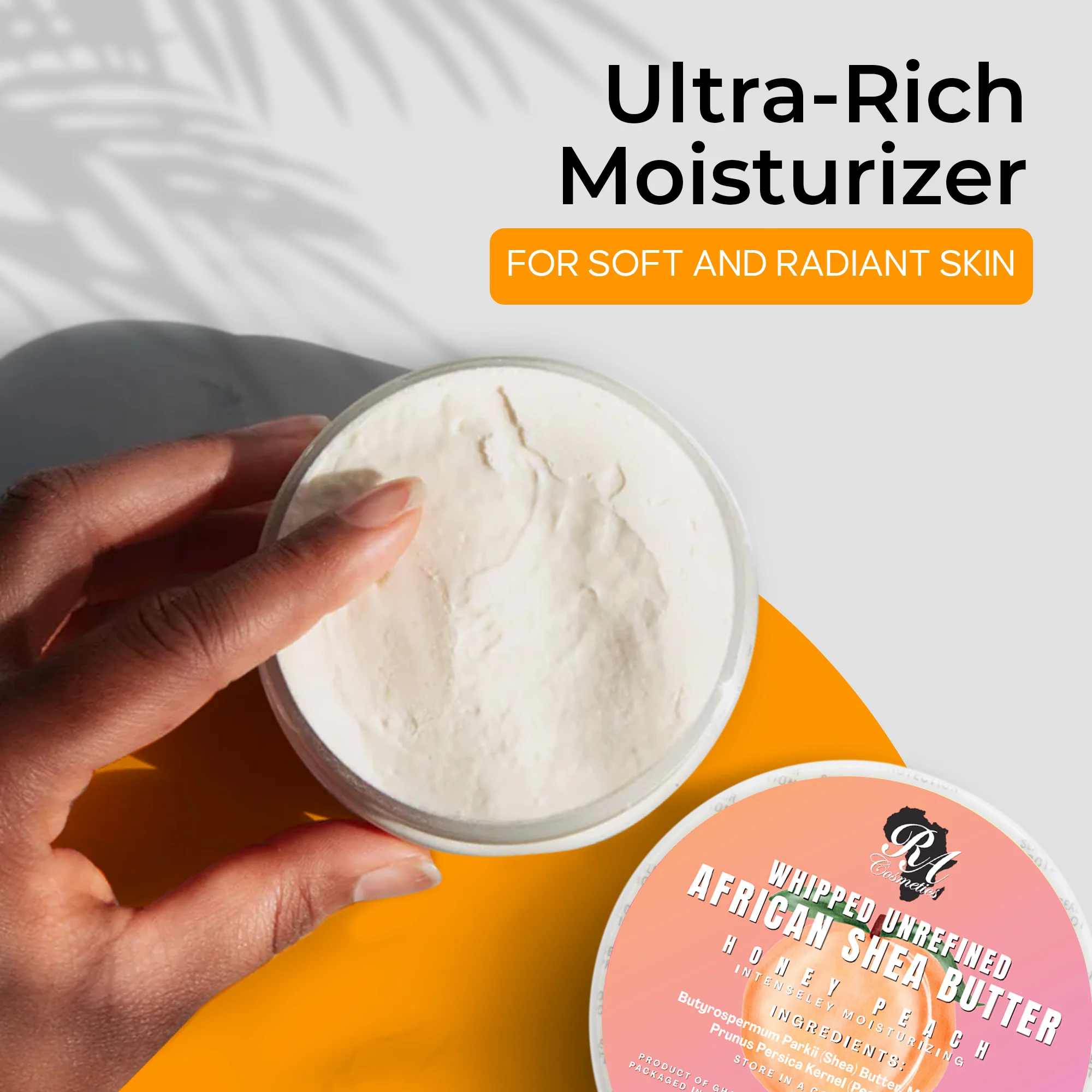 Whipped African Shea Butter w/ Honey Peach - Image 13