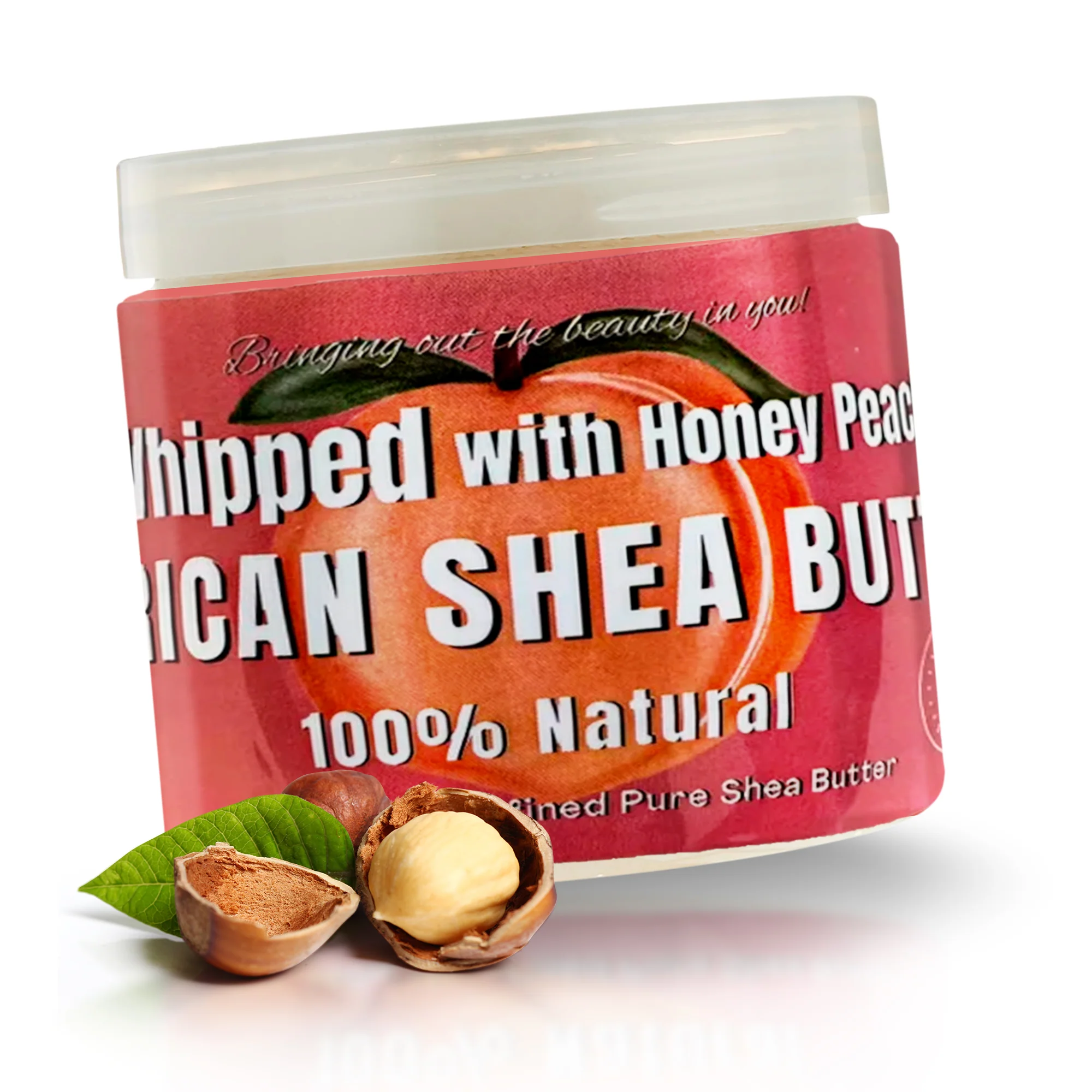 Whipped African Shea Butter w/ Honey Peach - Image 4