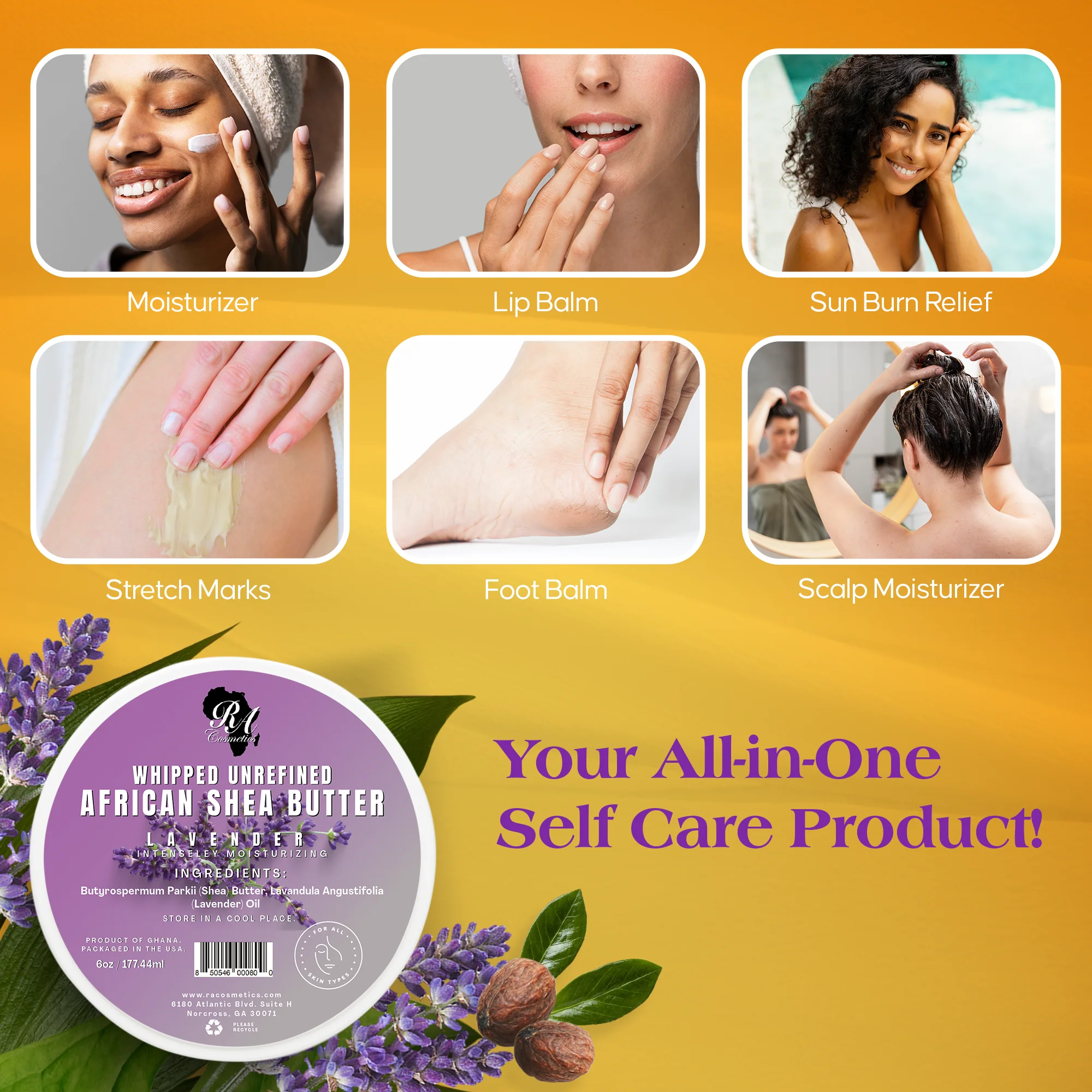 Whipped African Shea Butter w/ Lavender - Image 7