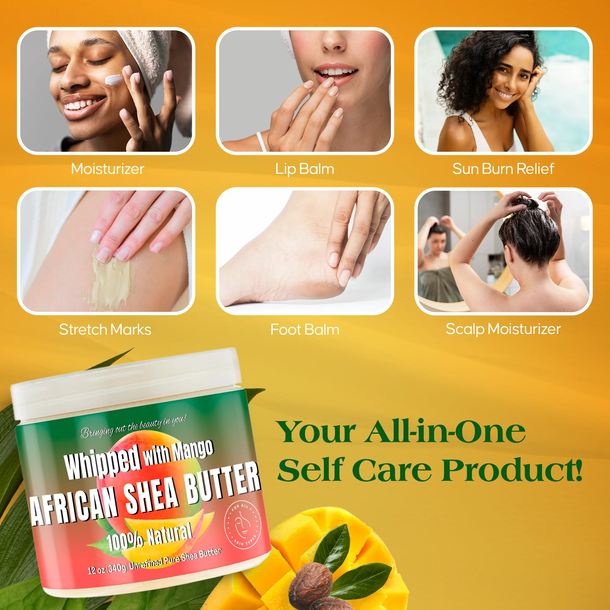 Whipped African Shea Butter w/ Mango - Image 11