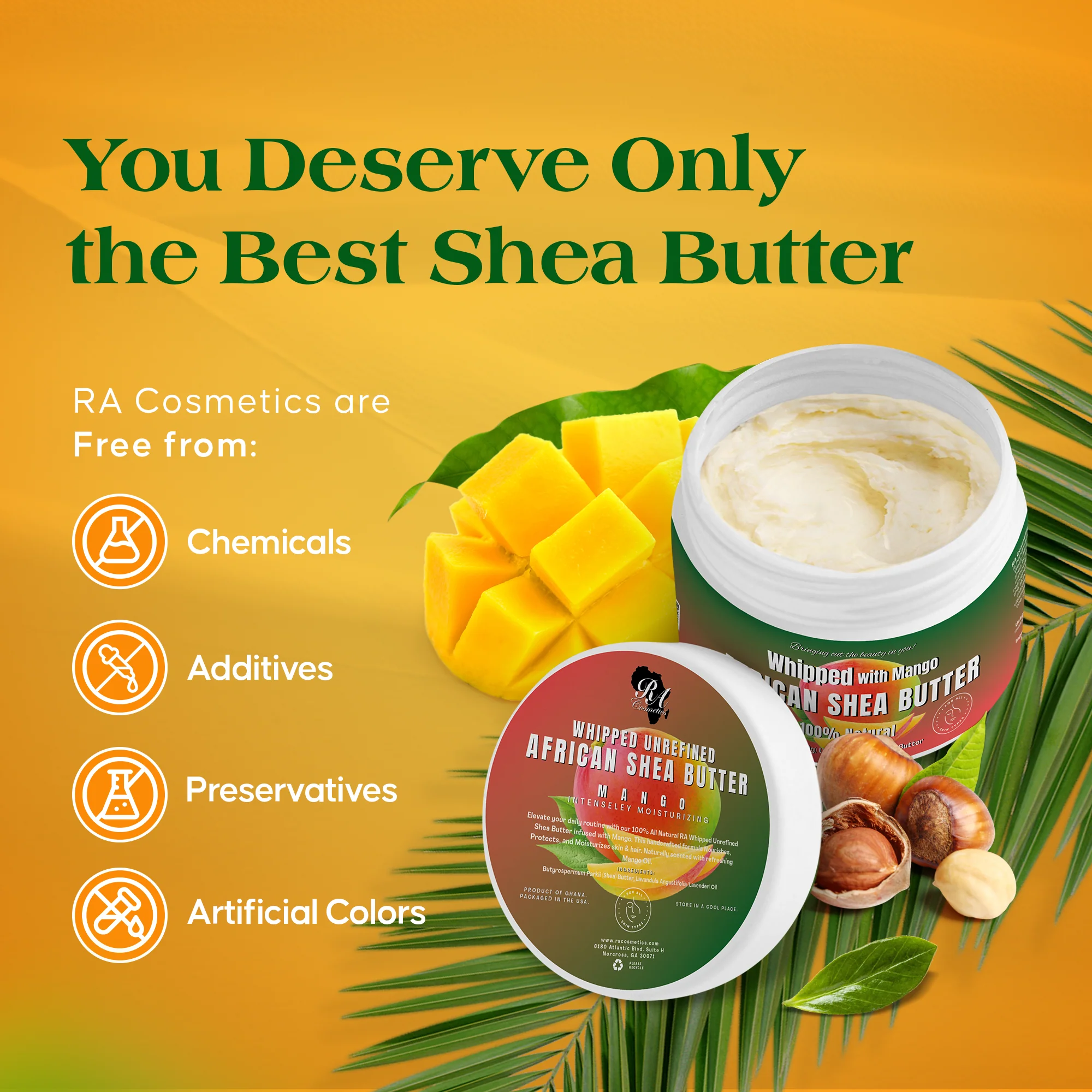Whipped African Shea Butter w/ Mango - Image 12