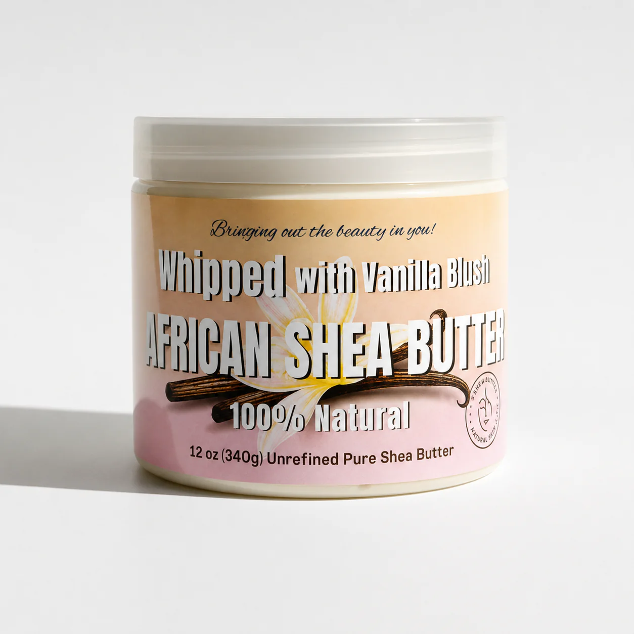 Whipped African Shea Butter w/ Vanilla Blush - Image 2